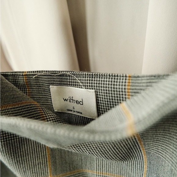 Aritzia • Wilfred Isabelle sleeveless plaid dress - Picture 5 of 8